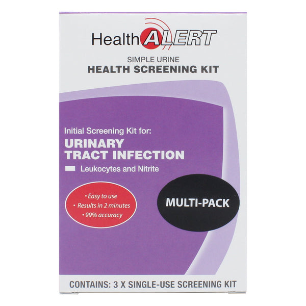 Urinary Tract Infection Screening Kit 3 Pack Health Alert Australia