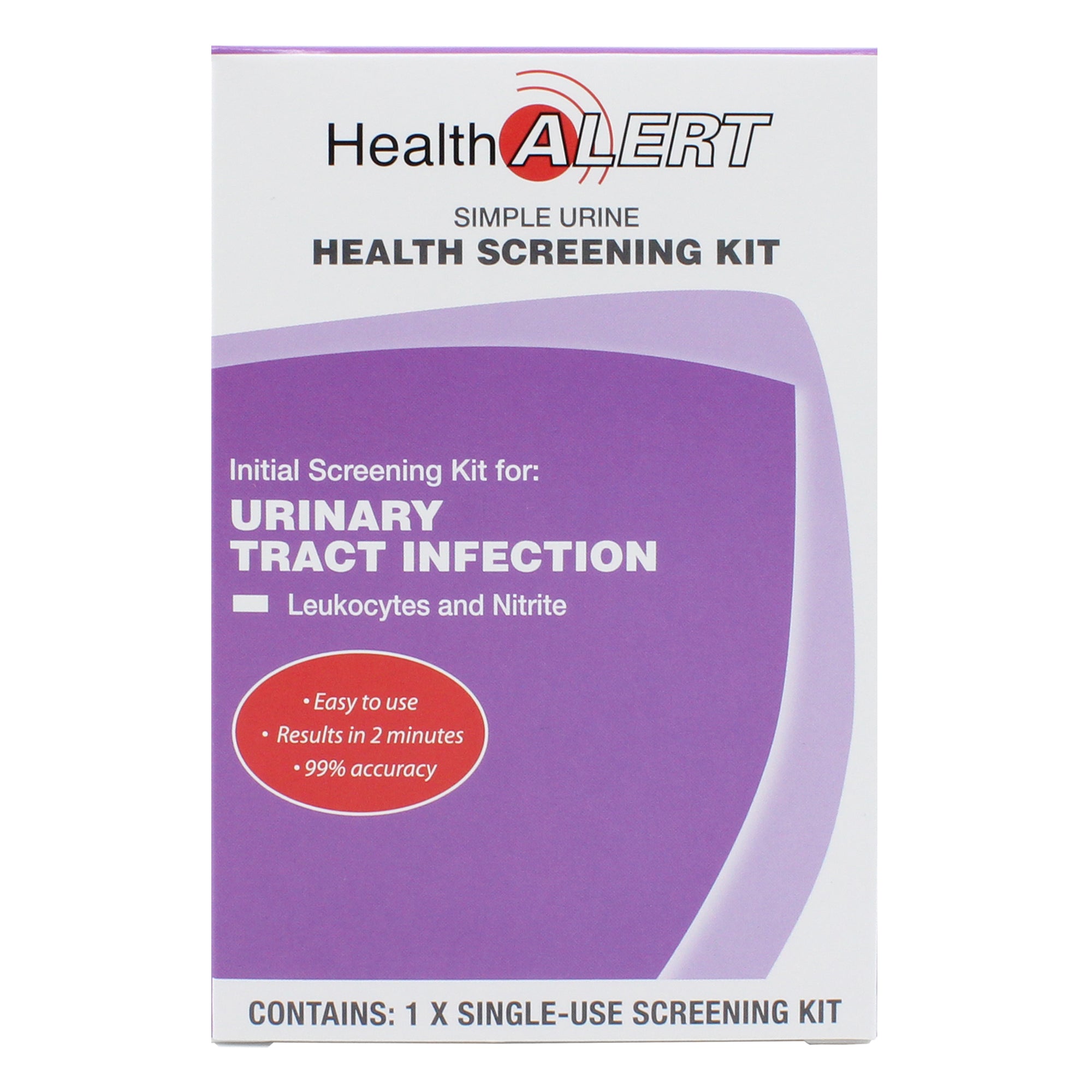 Urinary Tract Infection - Screening Single Kit - Health Alert Australia